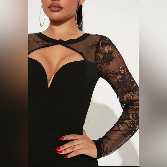 Loving You Jumpsuit - Black - Size Small - NWT - Picture 3 of 5